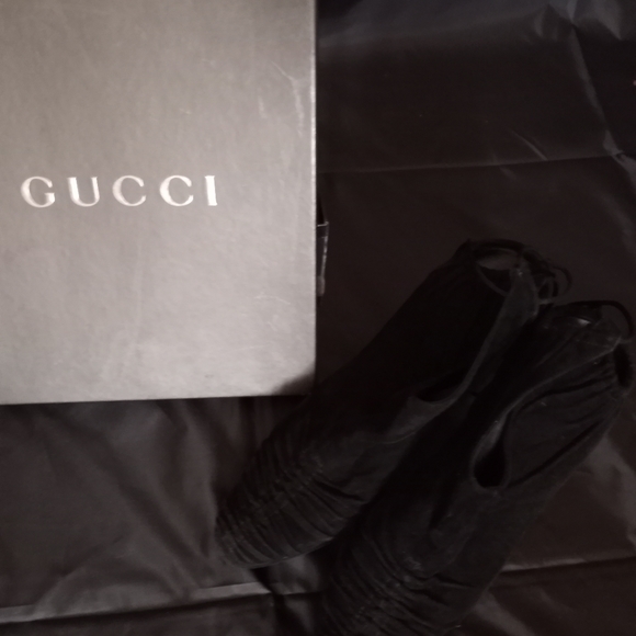 Gucci Platform Booties Size 9 - Picture 2 of 4